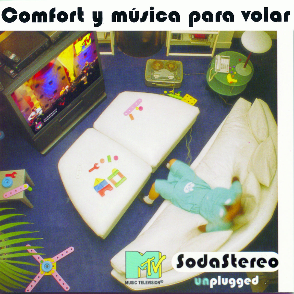 MTV Unplugged Comfort y Música Para Volar — Soda Stereo (tapa)